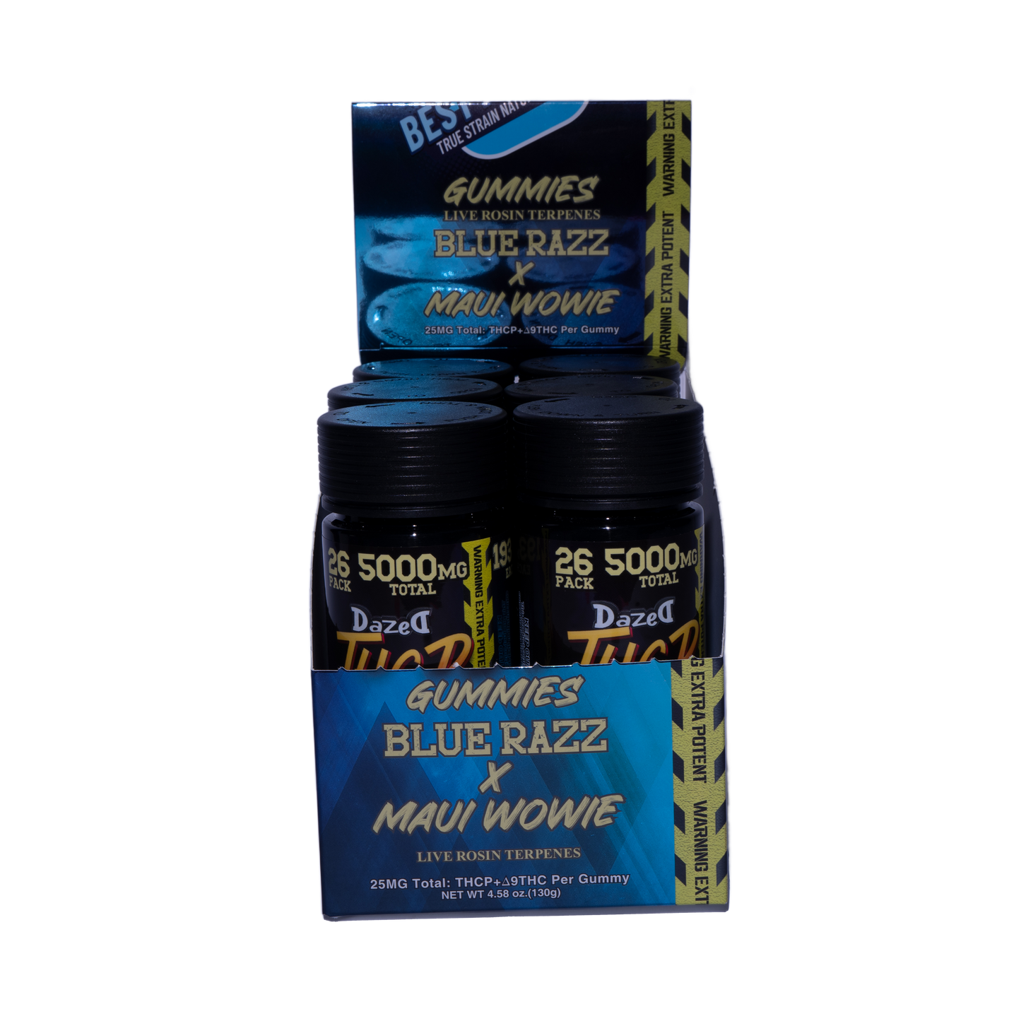 Dazed THC-P Gummy - Blue Razz (2pk/26pk)