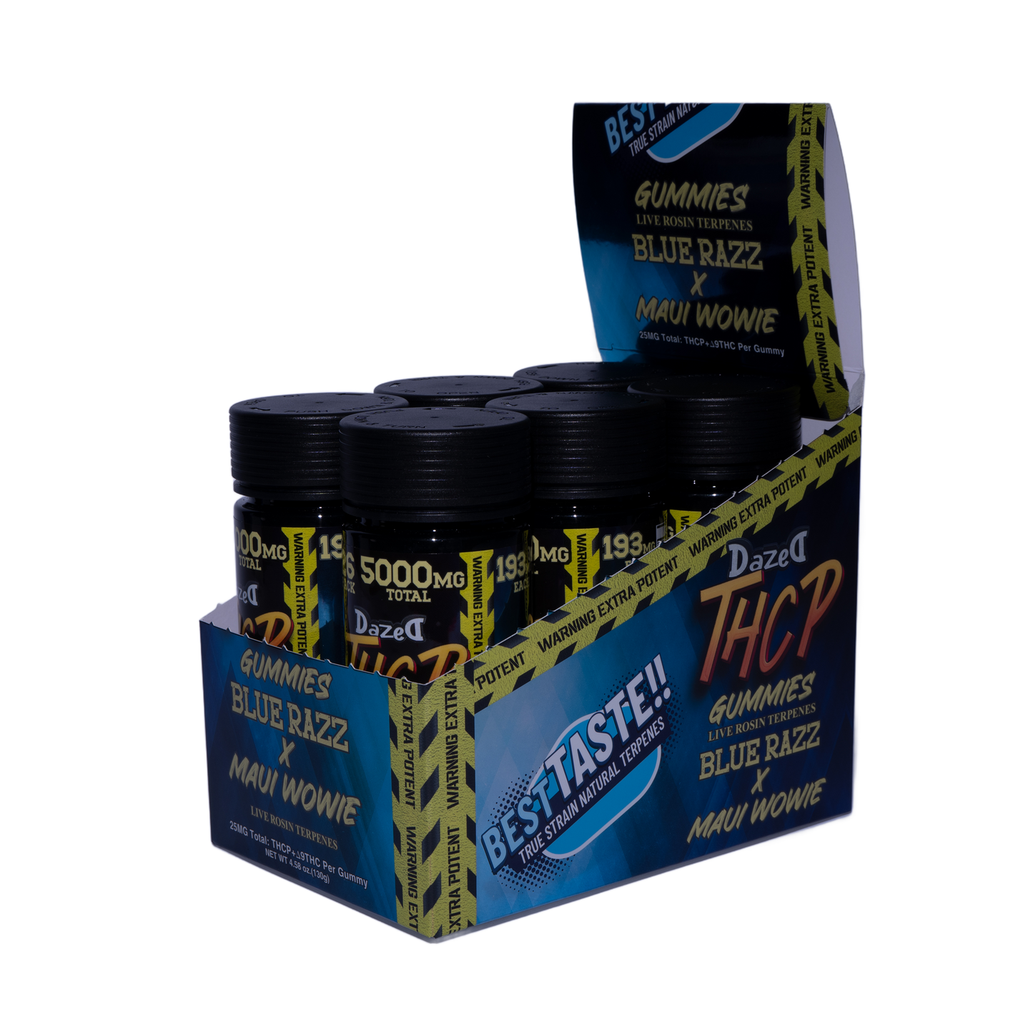 Dazed THC-P Gummy - Blue Razz (2pk/26pk)