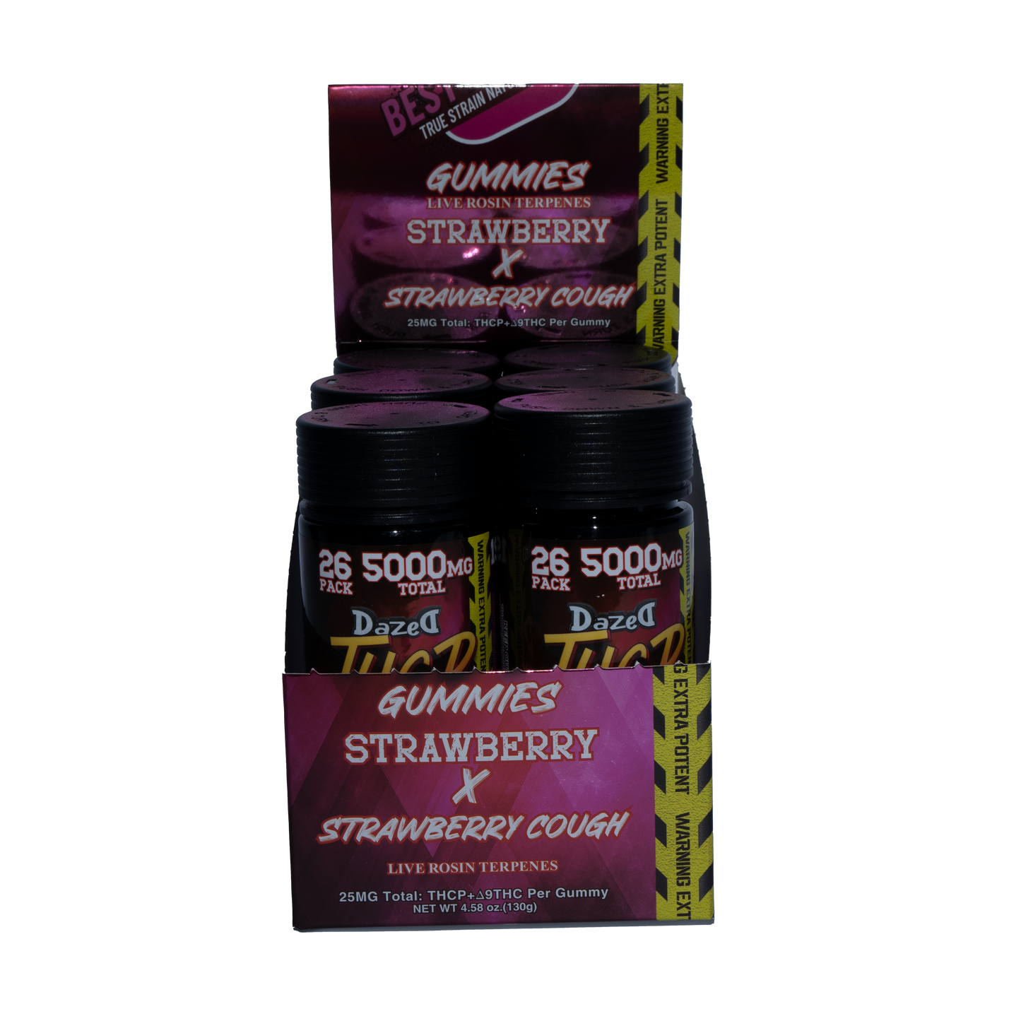 Dazed THC-P Gummy - Strawberry (2pk/26pk)
