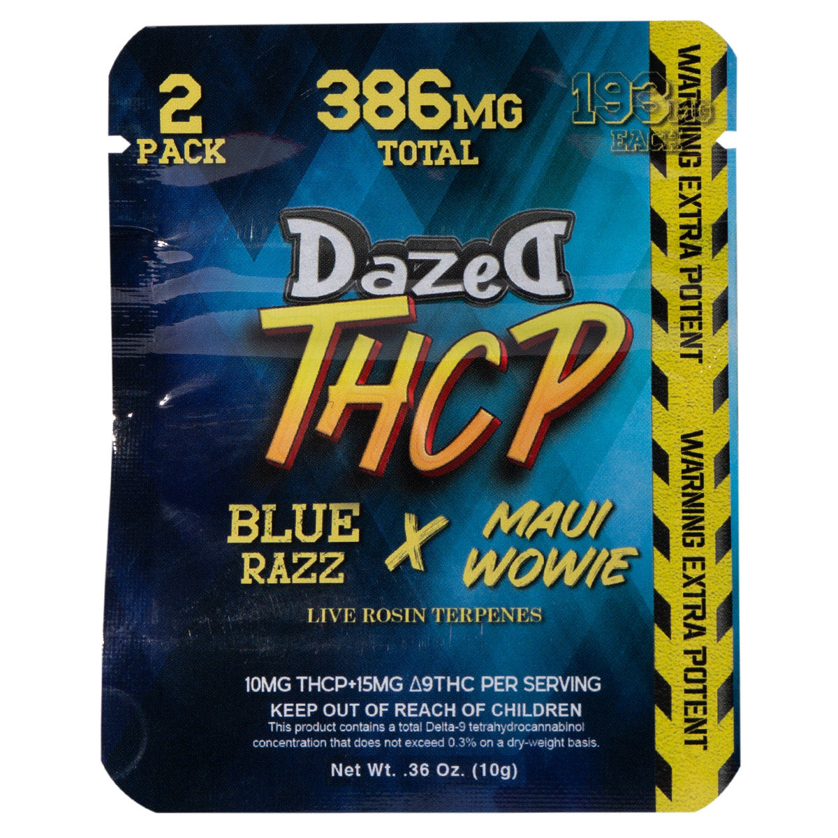 Dazed THC-P Gummy - Blue Razz (2pk/26pk)