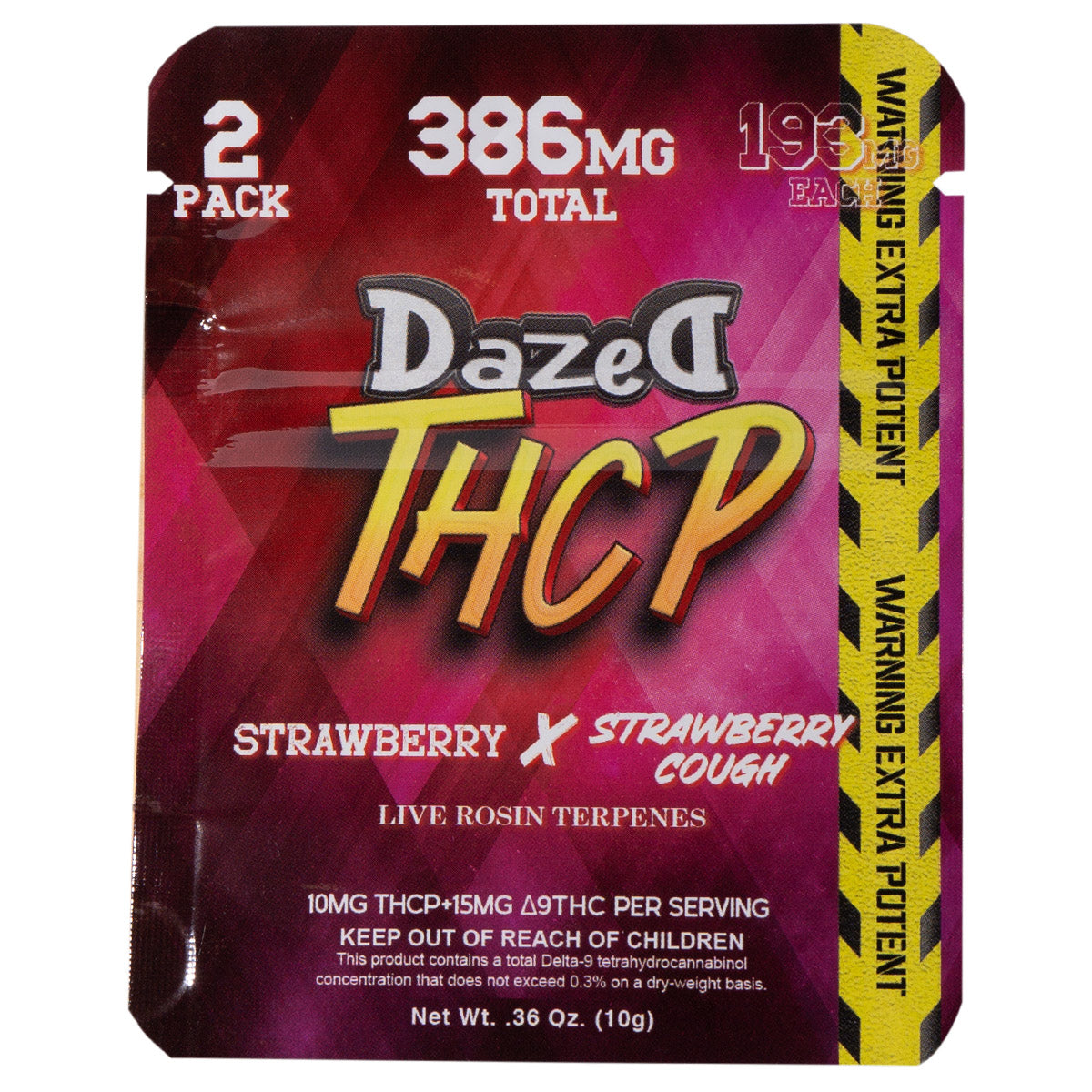 Dazed THC-P Gummy - Strawberry (2pk/26pk)