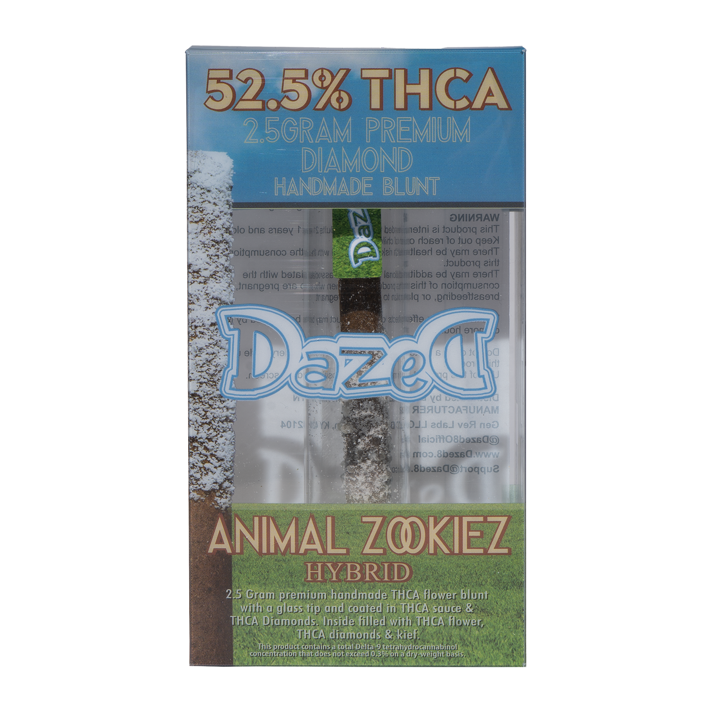 Dazed Blunt - THC-A Diamond - Animal Zookies (2.5G)