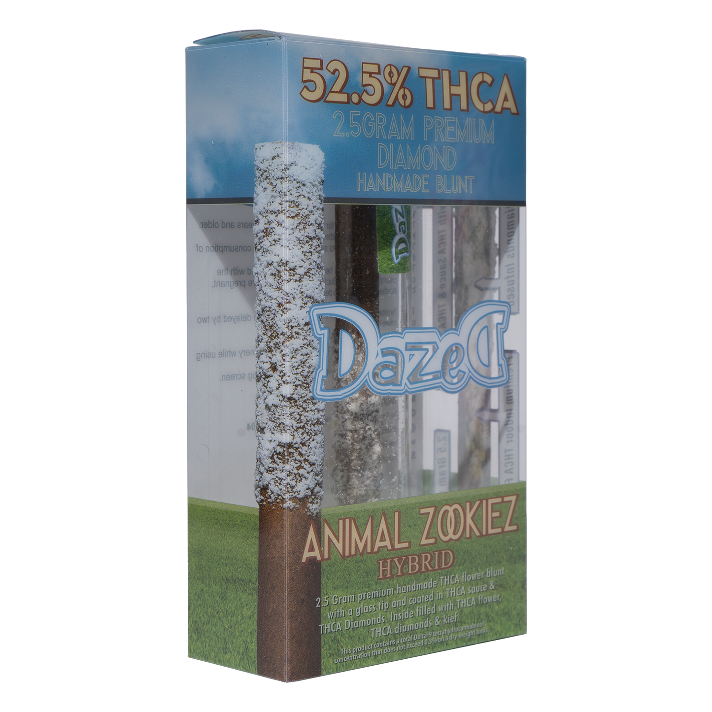 Dazed Blunt - THC-A Diamond - Animal Zookies (2.5G)