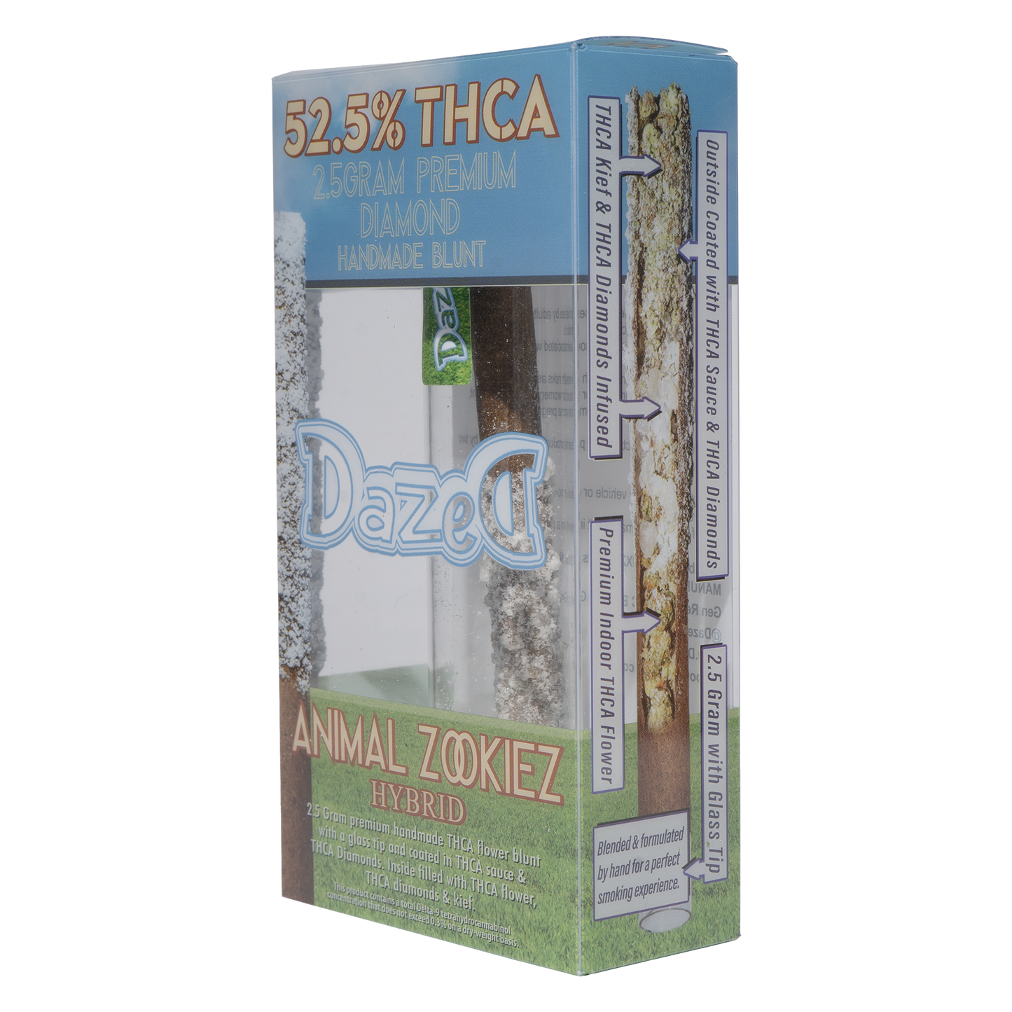 Dazed Blunt - THC-A Diamond - Animal Zookies (2.5G)