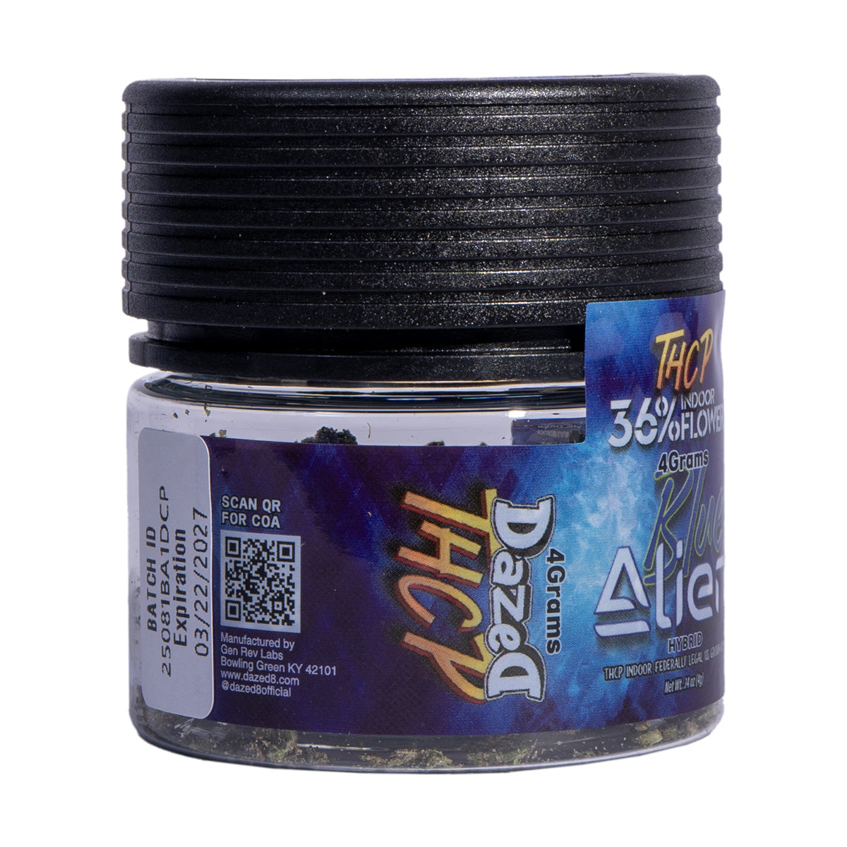 Dazed THCP Flower - Blue Alien (1G/4G)