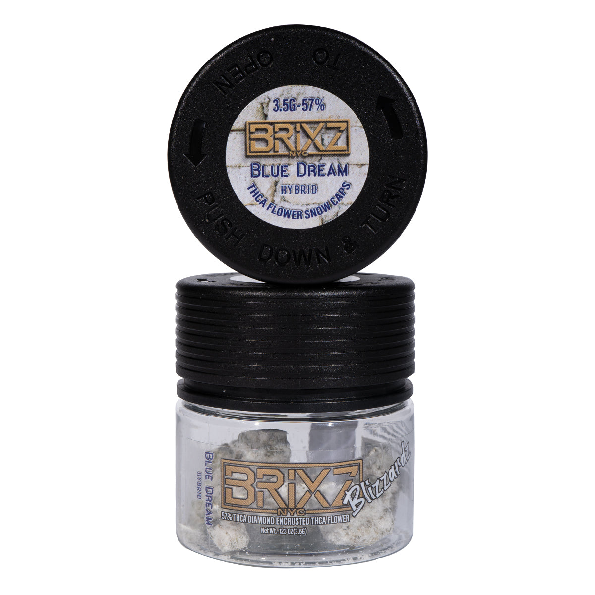 BRIXZ Frosted THC-A Flower - Blue Dream (3.5G)