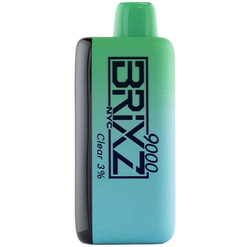 BRIXZ Nicotine Vape - 9,000 Puff - Clear 3%