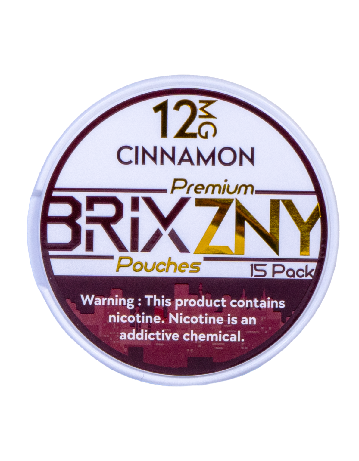 BRIXZ Nicotine Pouch - 4mg, 8mg, 12mg - Cinnamon