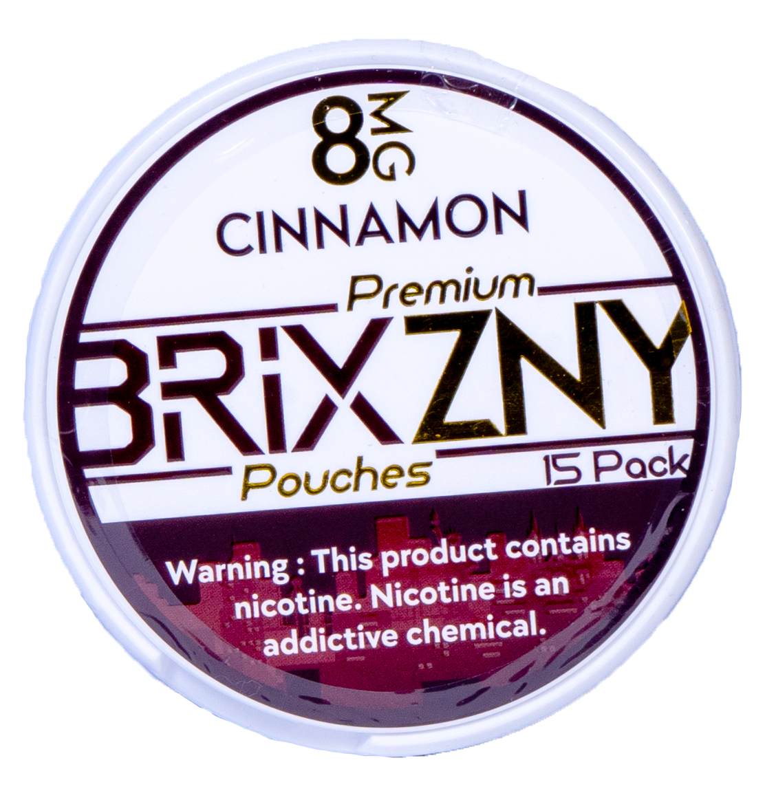 BRIXZ Nicotine Pouch - 4mg, 8mg, 12mg - Cinnamon