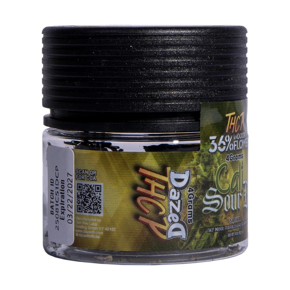 Dazed THCP Flower - Cali Sour D (1G/4G)