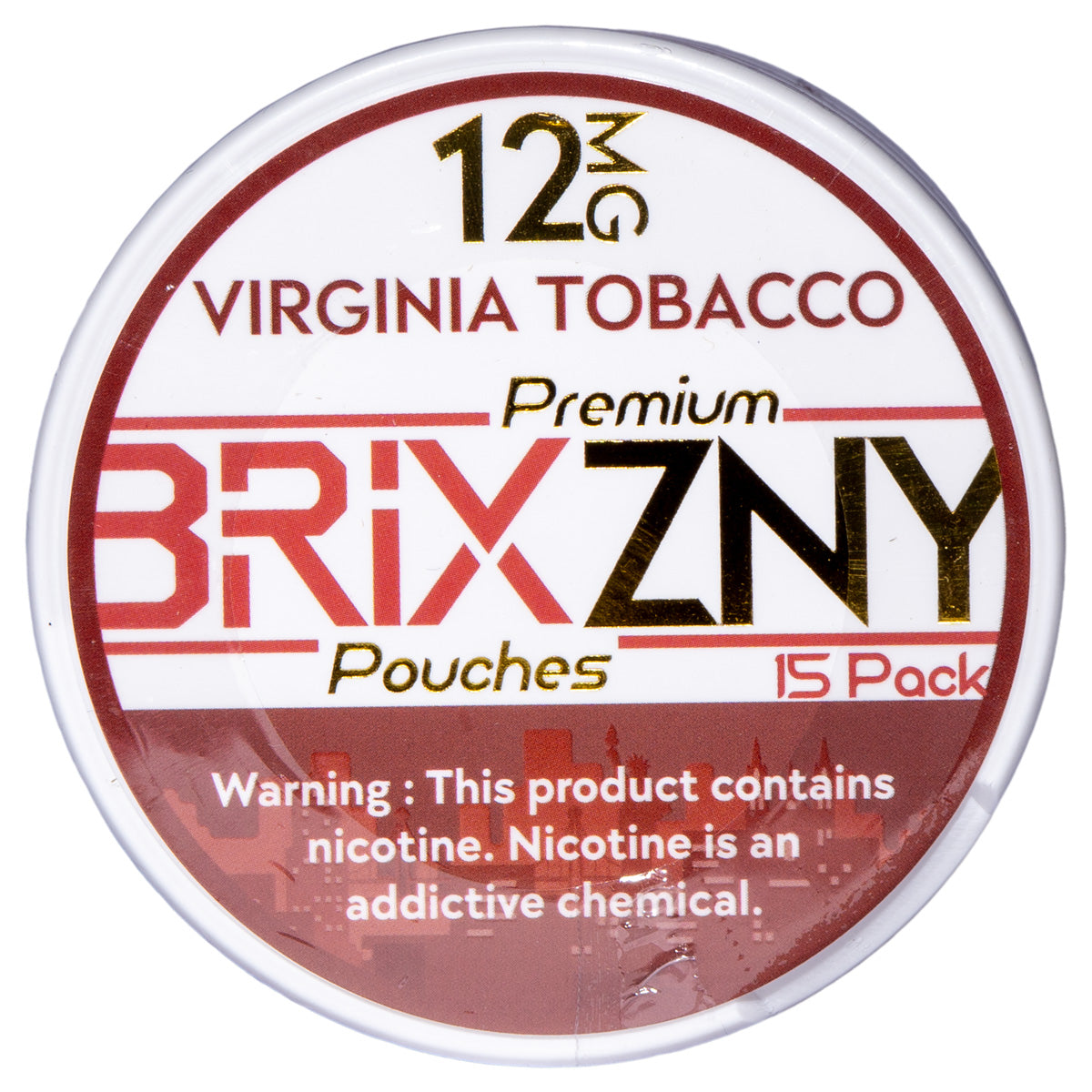 BRIXZ Nicotine Pouch - 4mg, 8mg, 12mg - Virginia Tobacco