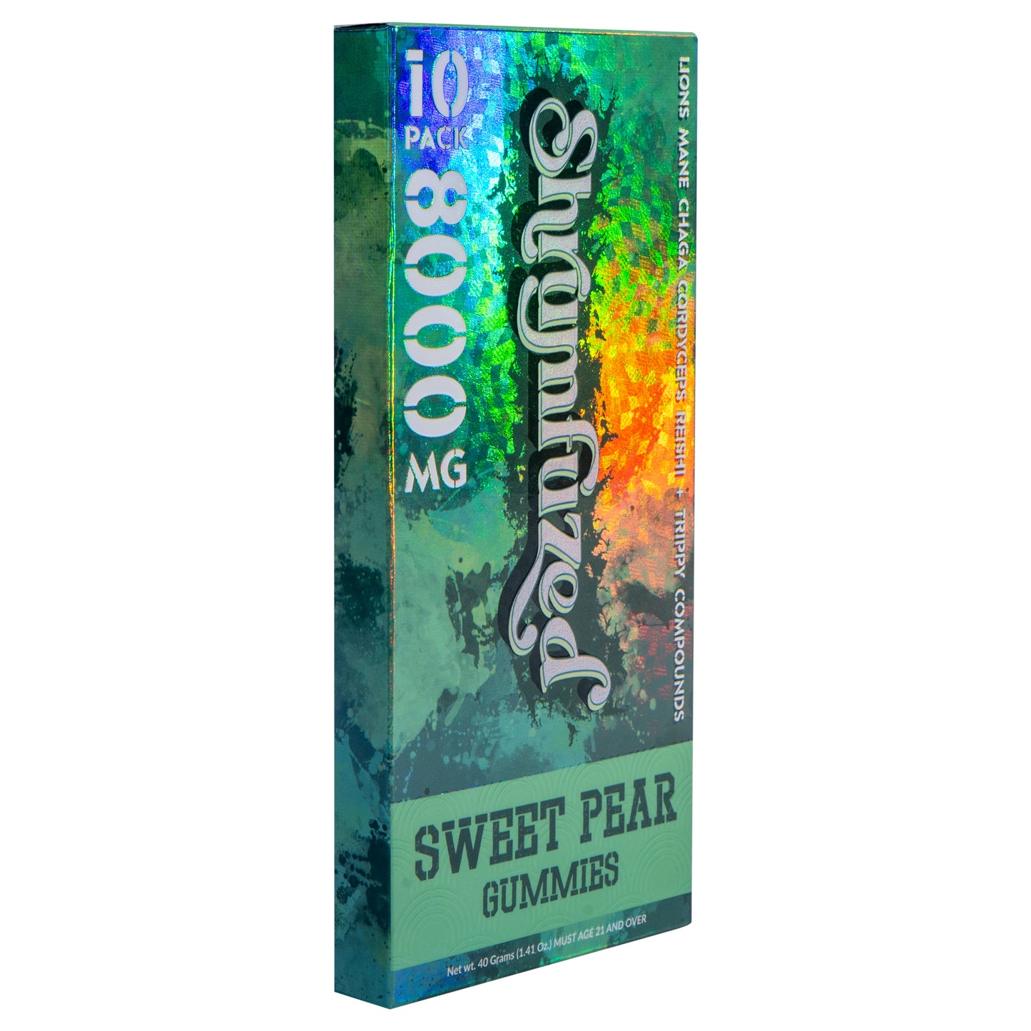 Shrumfuzed 800mg Gummies - Sweet Pear (4pk/10pk)