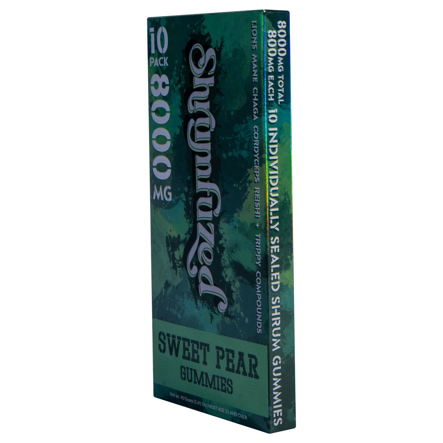 Shrumfuzed 800mg Gummies - Sweet Pear (4pk/10pk)