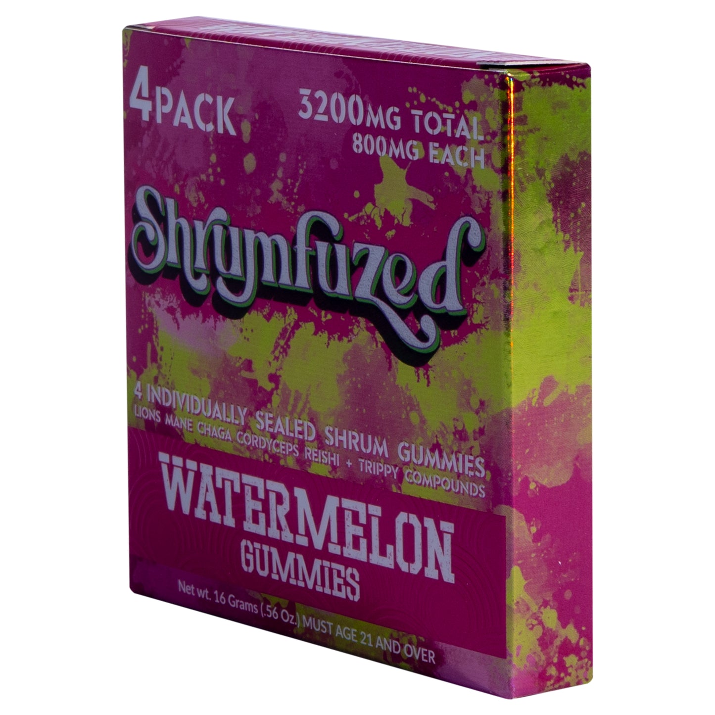 Shrumfuzed 800mg Gummies - Watermelon (4pk/10pk)