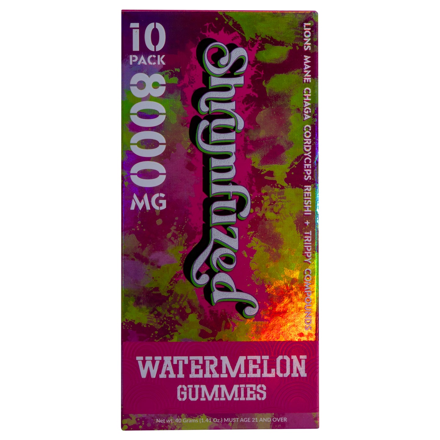 Shrumfuzed 800mg Gummies - Watermelon (4pk/10pk)