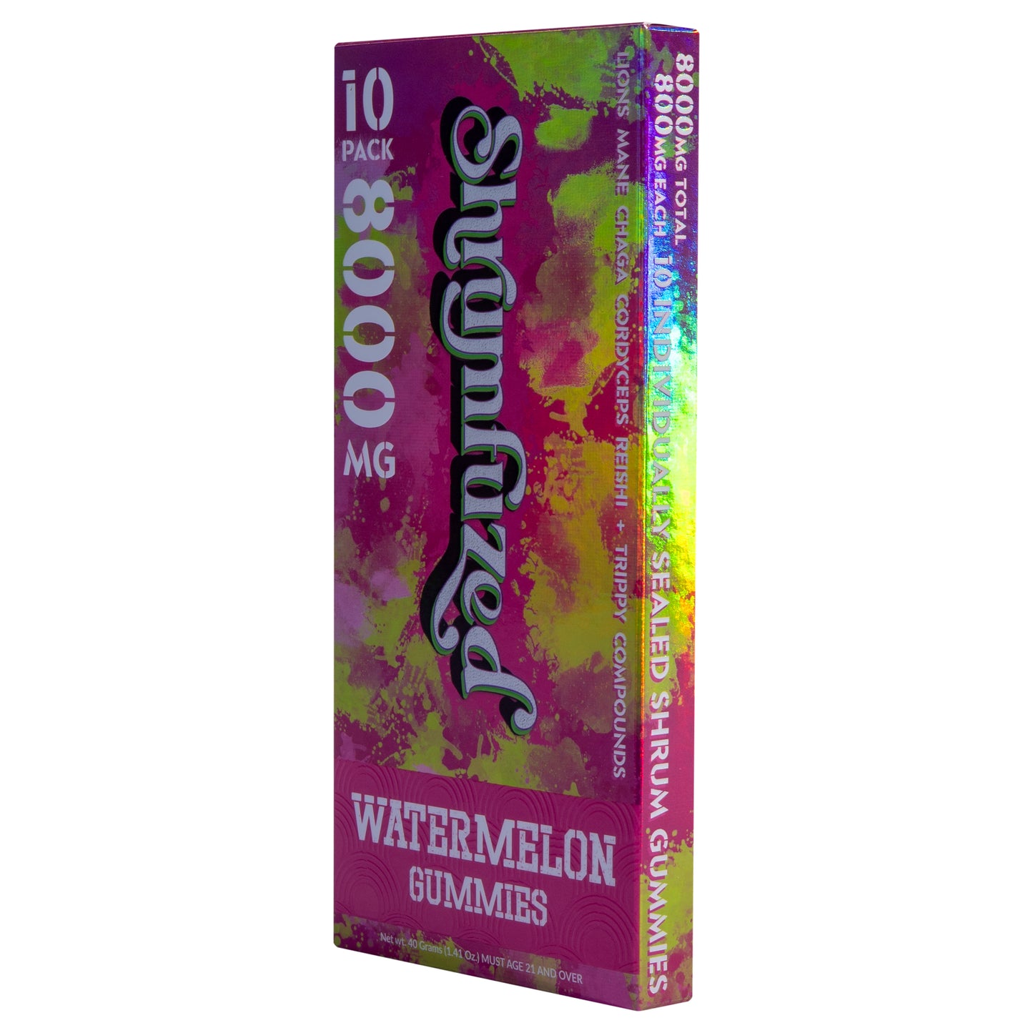 Shrumfuzed 800mg Gummies - Watermelon (4pk/10pk)