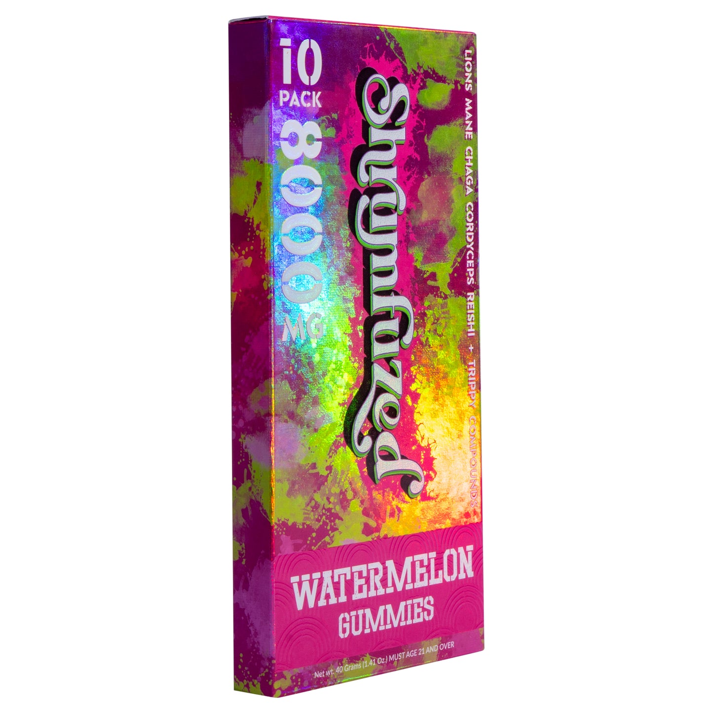 Shrumfuzed 800mg Gummies - Watermelon (4pk/10pk)