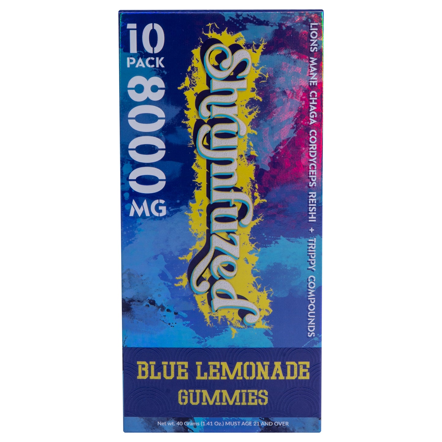 Shrumfuzed 800mg Gummies - Blue Lemonade (4pk/10pk)