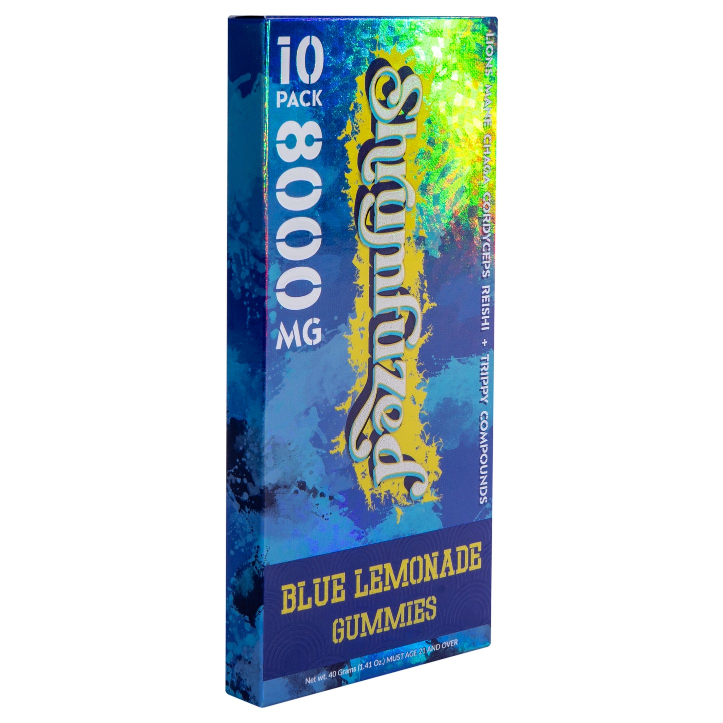 Shrumfuzed 800mg Gummies - Blue Lemonade (4pk/10pk)