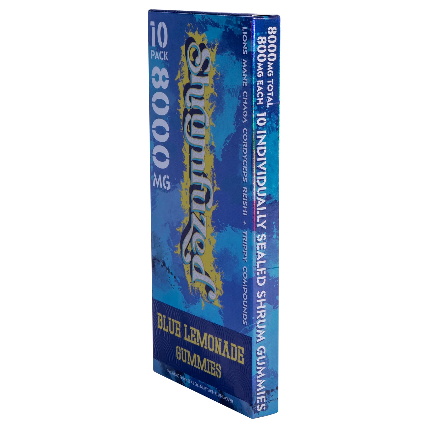 Shrumfuzed 800mg Gummies - Blue Lemonade (4pk/10pk)