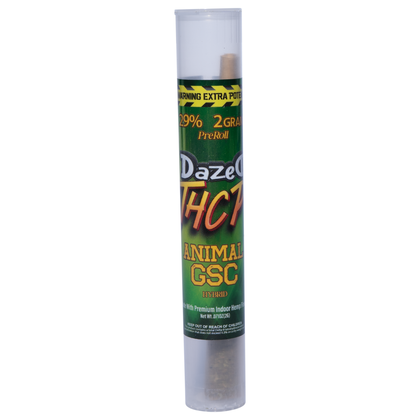 Dazed Pre-Roll - THCP - Animal GSC (2G)