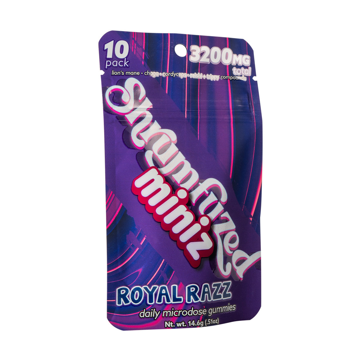 Shrumfuzed Miniz - 320mg Gummies - Royal Razz (10pk/100pk)