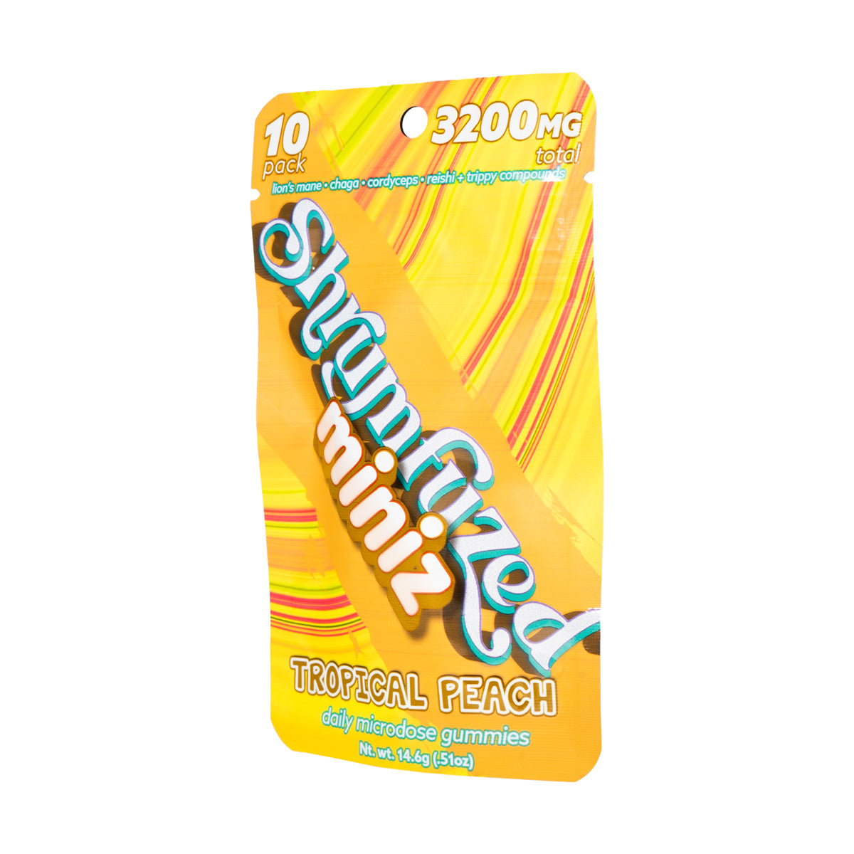 Shrumfuzed Miniz - 320mg Gummies - Tropical Peach (10pk/100pk)