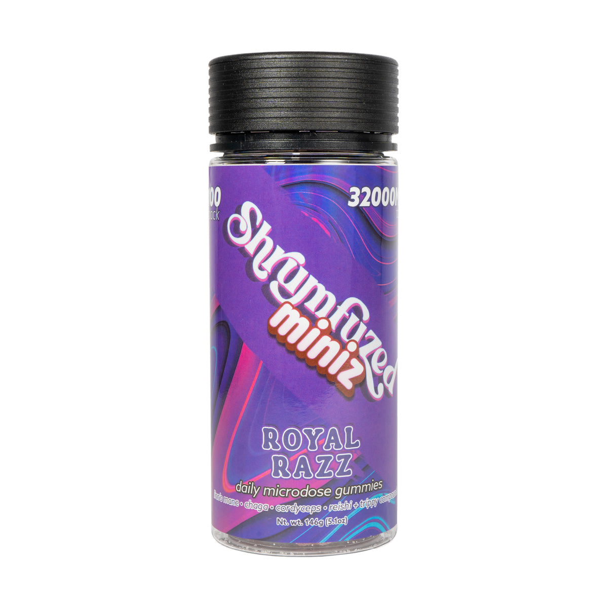 Shrumfuzed Miniz - 320mg Gummies - Royal Razz (10pk/100pk)