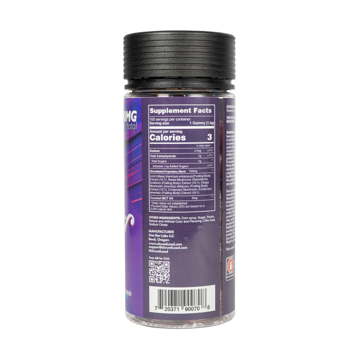 Shrumfuzed Miniz - 320mg Gummies - Royal Razz (10pk/100pk)