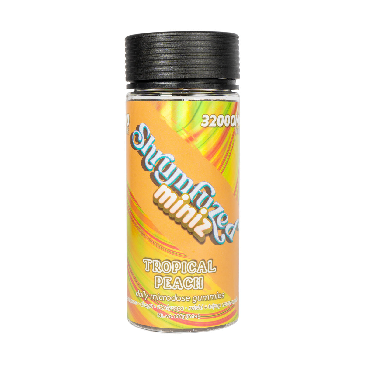 Shrumfuzed Miniz - 320mg Gummies - Tropical Peach (10pk/100pk)
