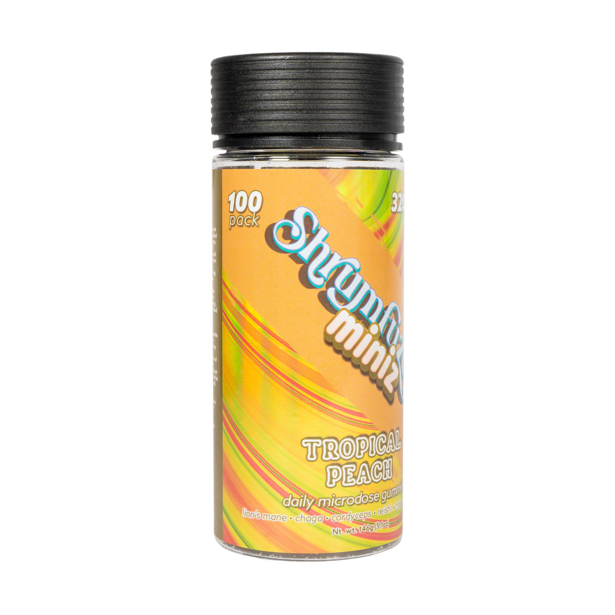Shrumfuzed Miniz - 320mg Gummies - Tropical Peach (10pk/100pk)