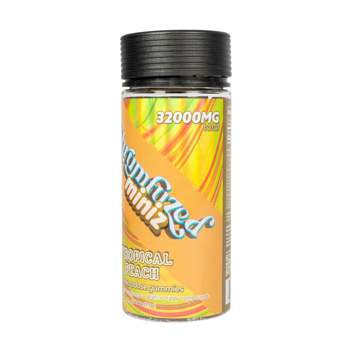 Shrumfuzed Miniz - 320mg Gummies - Tropical Peach (10pk/100pk)