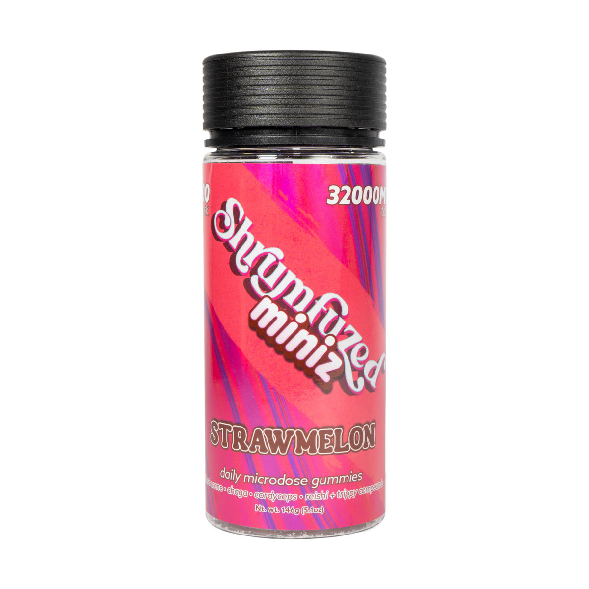 Shrumfuzed Miniz - 320mg Gummies - Strawmelon (10pk/100pk)