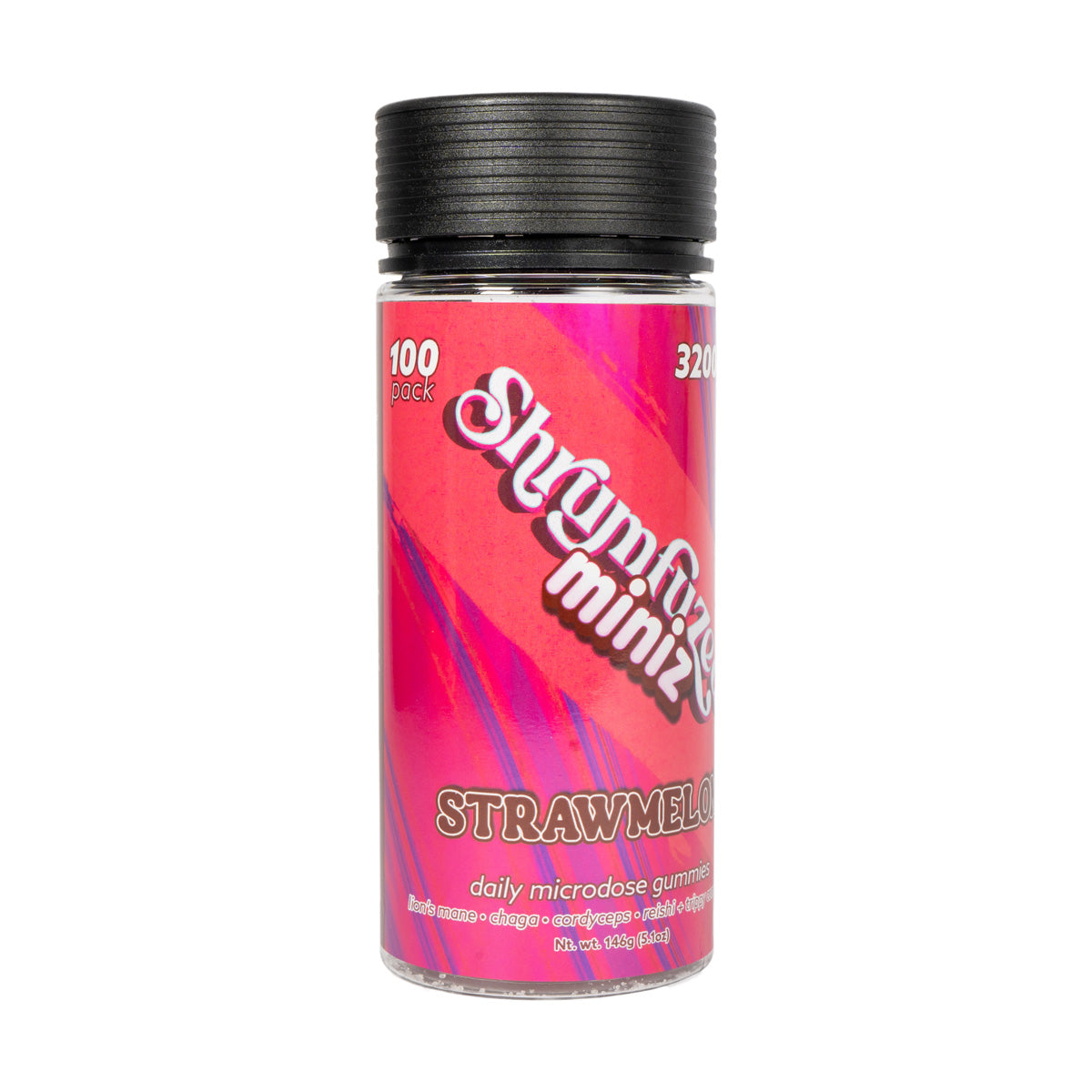 Shrumfuzed Miniz - 320mg Gummies - Strawmelon (10pk/100pk)