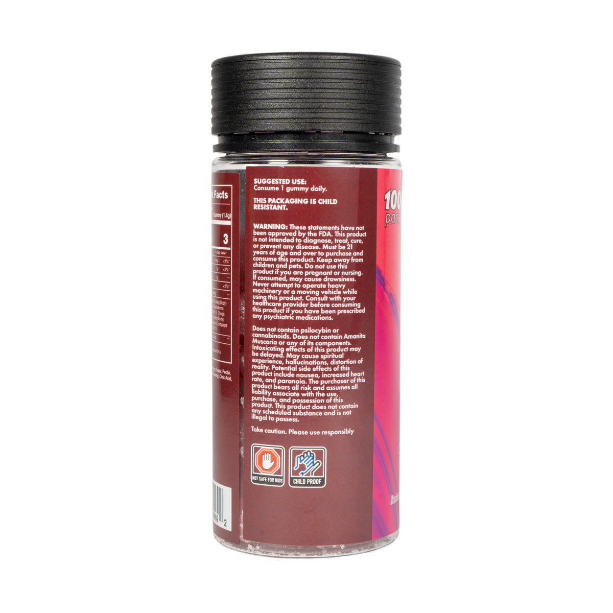 Shrumfuzed Miniz - 320mg Gummies - Strawmelon (10pk/100pk)
