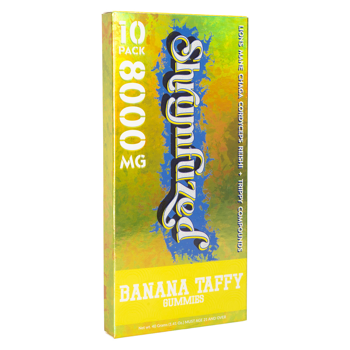 Shrumfuzed 800mg Gummies - Banana Taffy (4pk/10pk)