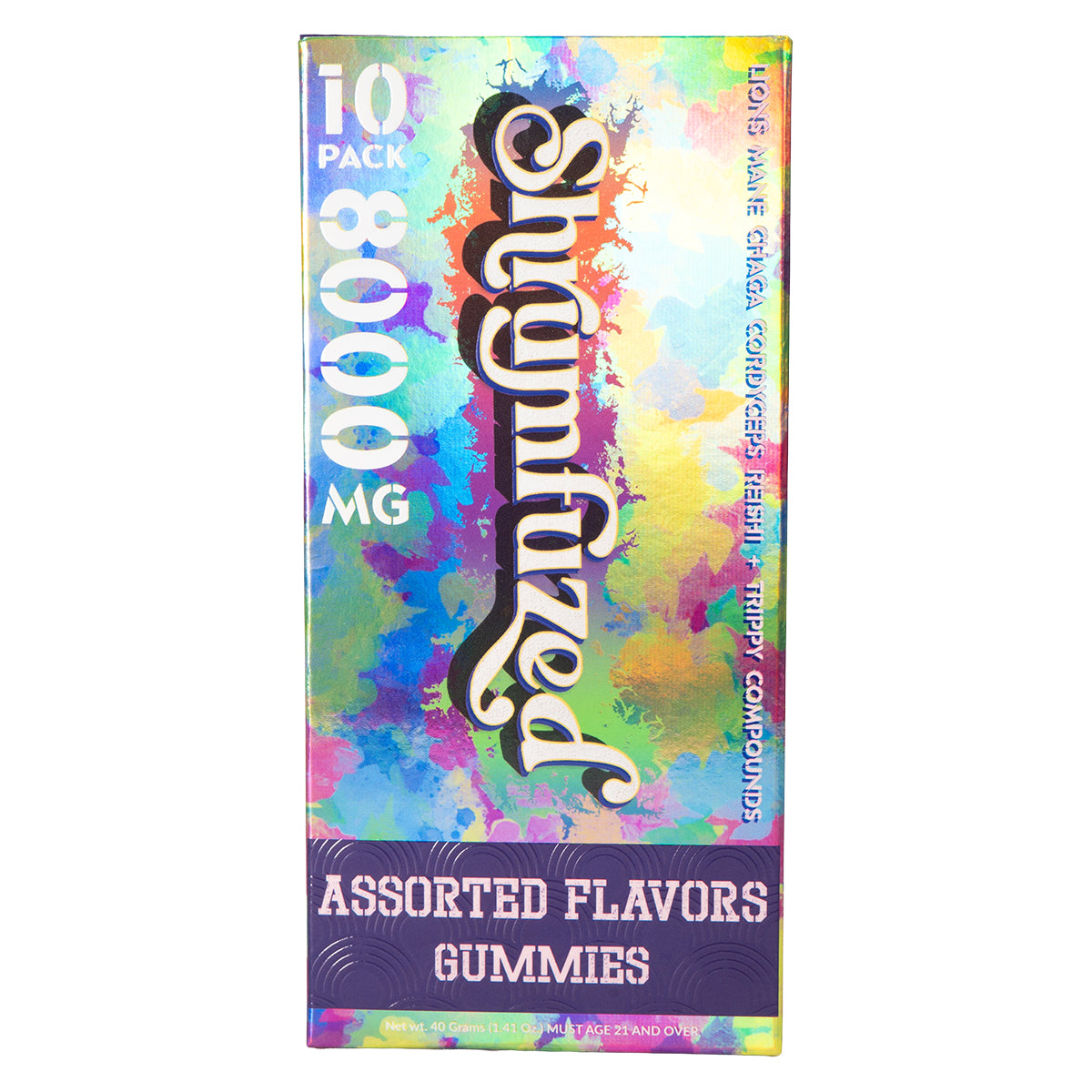 Shrumfuzed 800mg Gummies - Assorted (4pk/10pk)