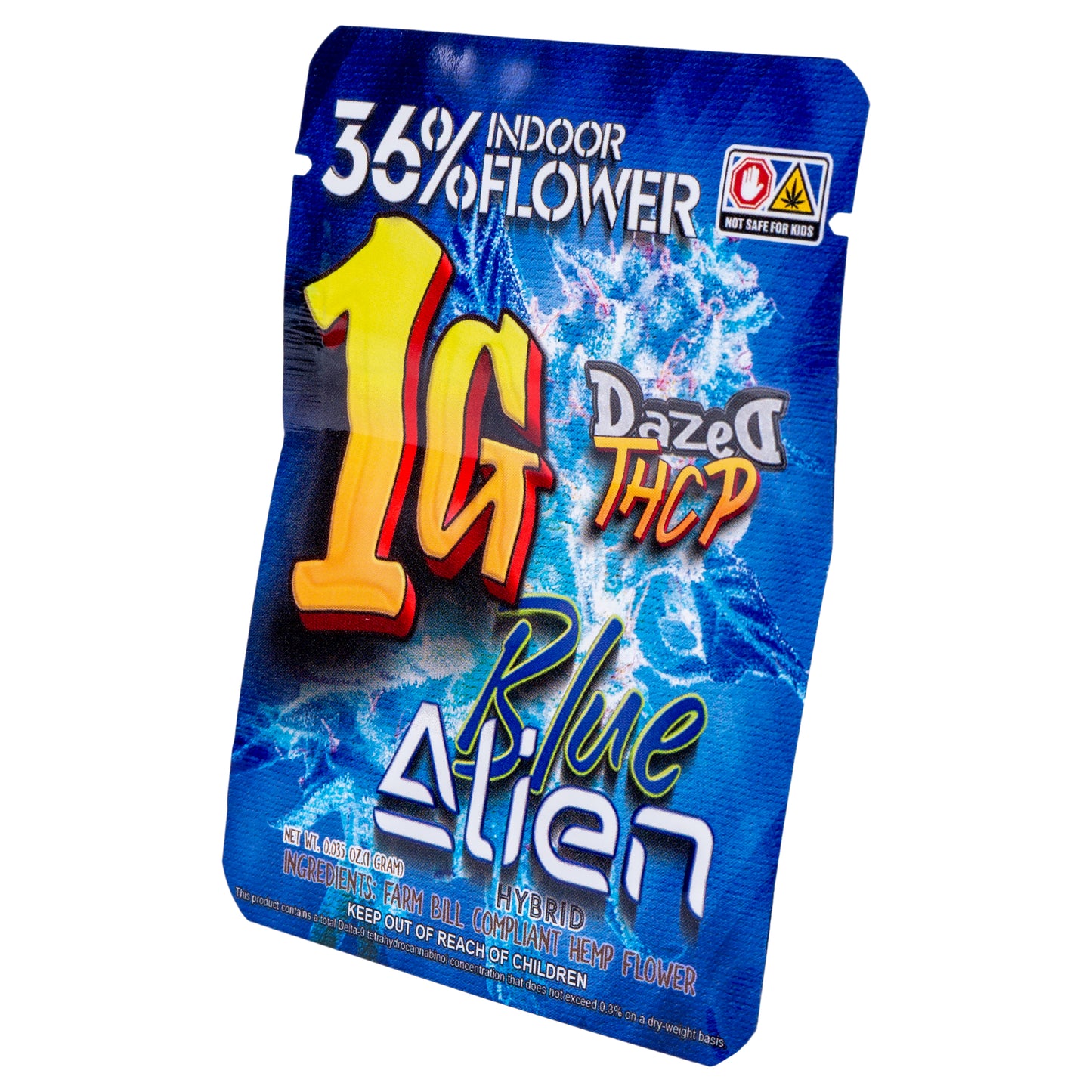 Dazed THCP Flower - Blue Alien (1G/4G)