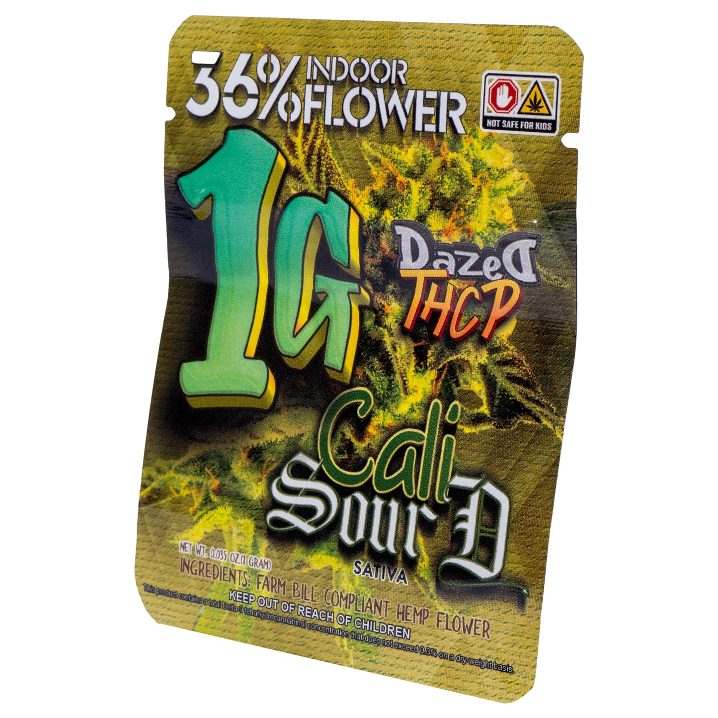 Dazed THCP Flower - Cali Sour D (1G/4G)