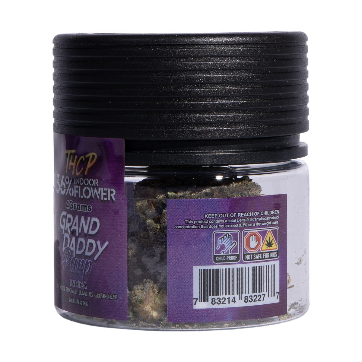 Dazed THCP Flower - Grand Daddy Purp (1G/4G)