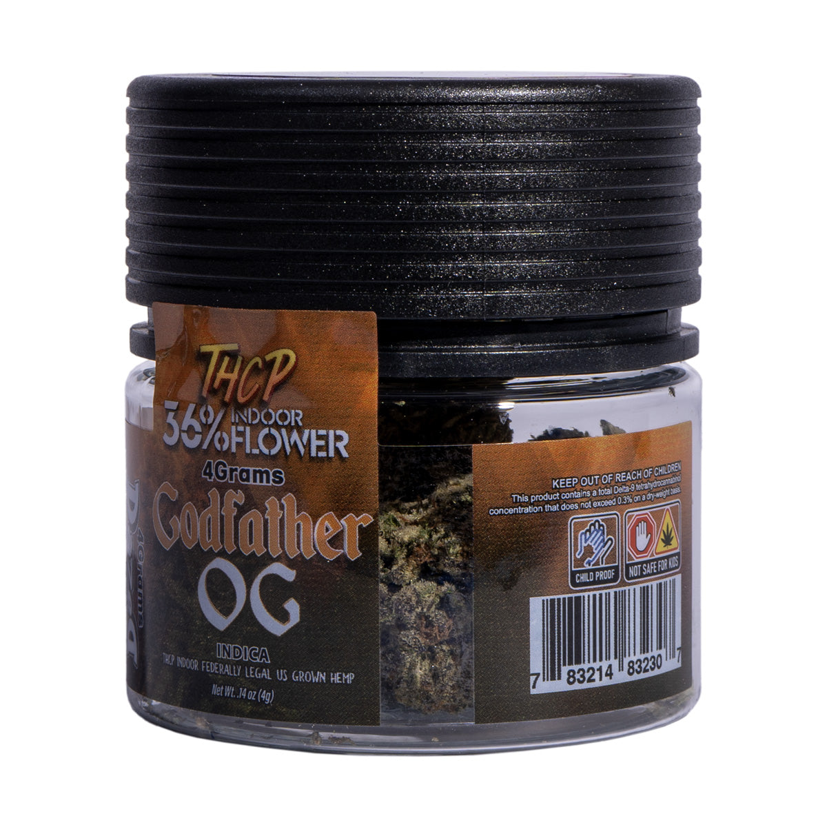 Dazed THCP Flower - Godfather OG (1G/4G)