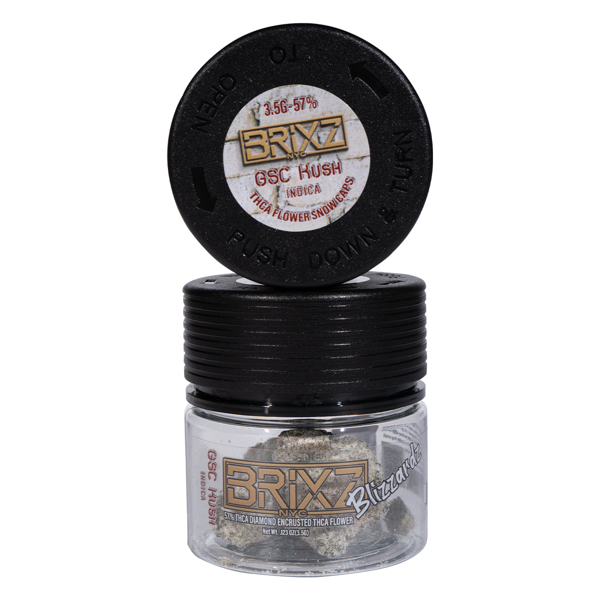 BRIXZ Frosted THC-A Flower - GSC Kush (3.5G)