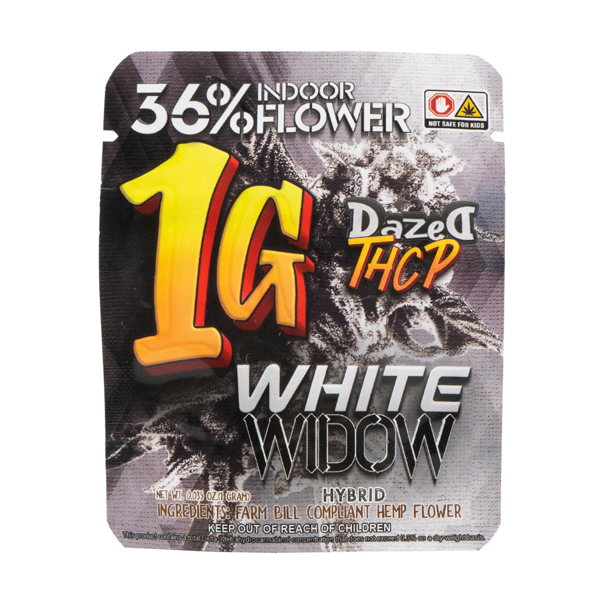 Dazed THCP Flower - White Widow (1G/4G)