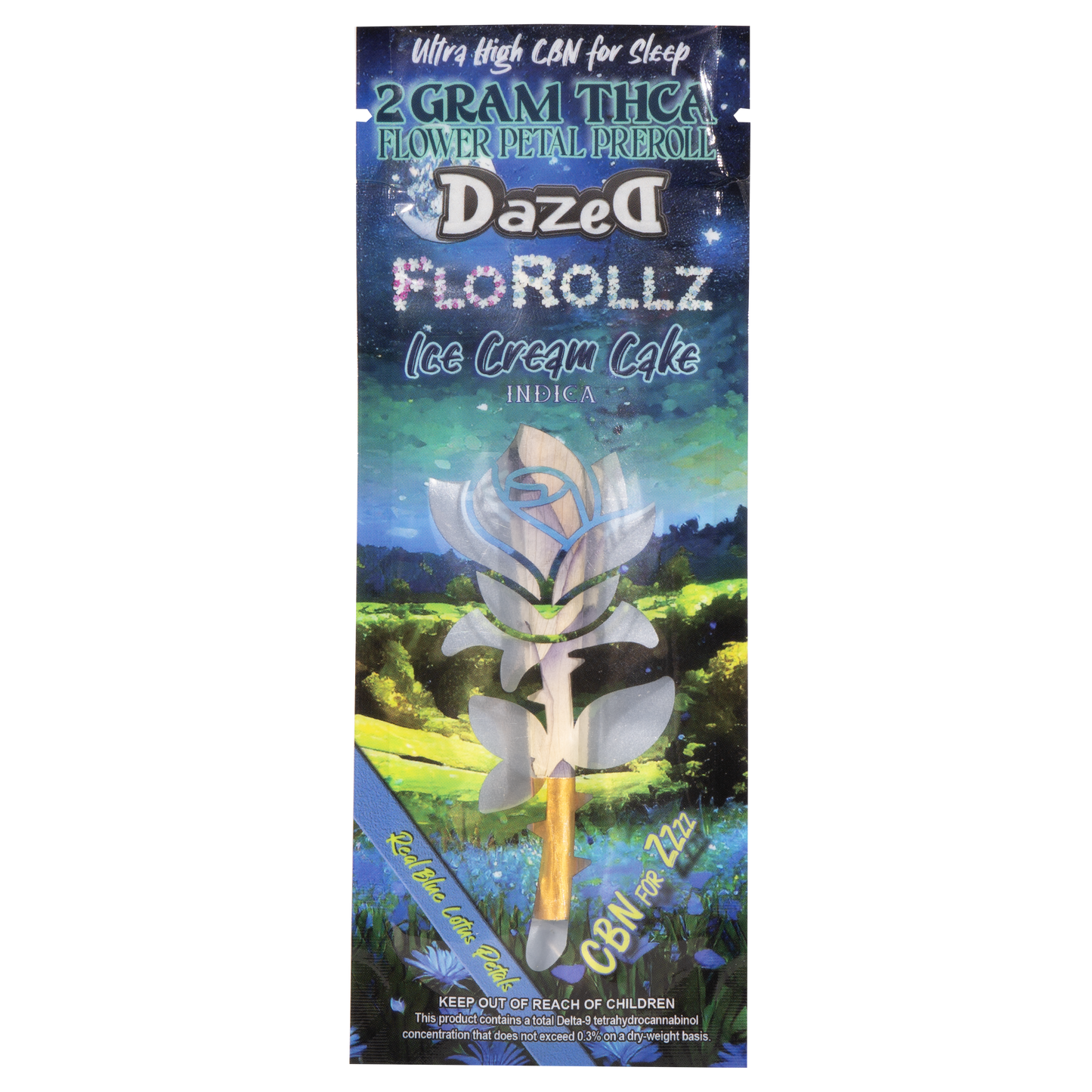 Dazed 1pk Pre-Roll - THC-A - Ice Cream Cake (2G)