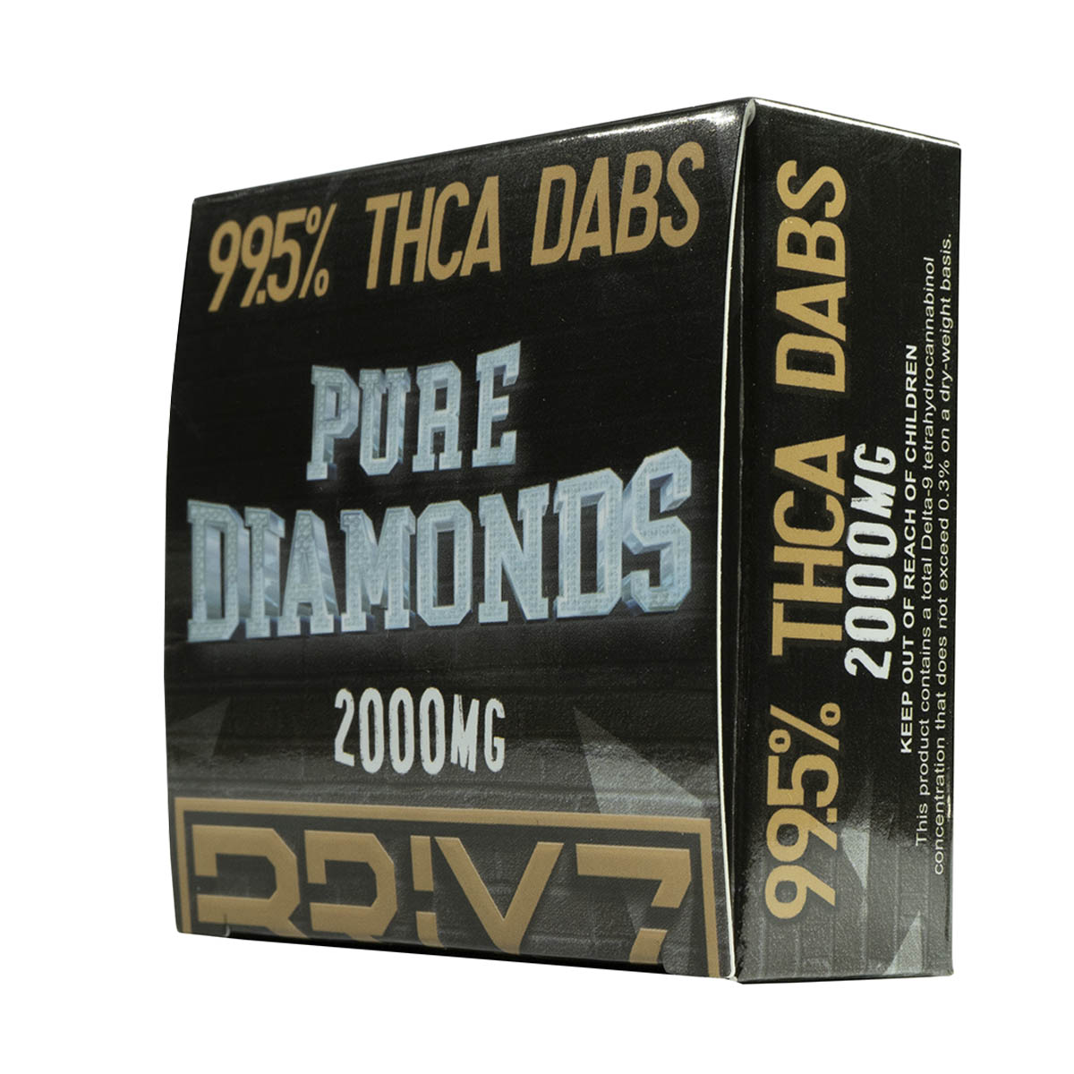 BRIXZ THC-A Dab - Pure Diamonds (2G)