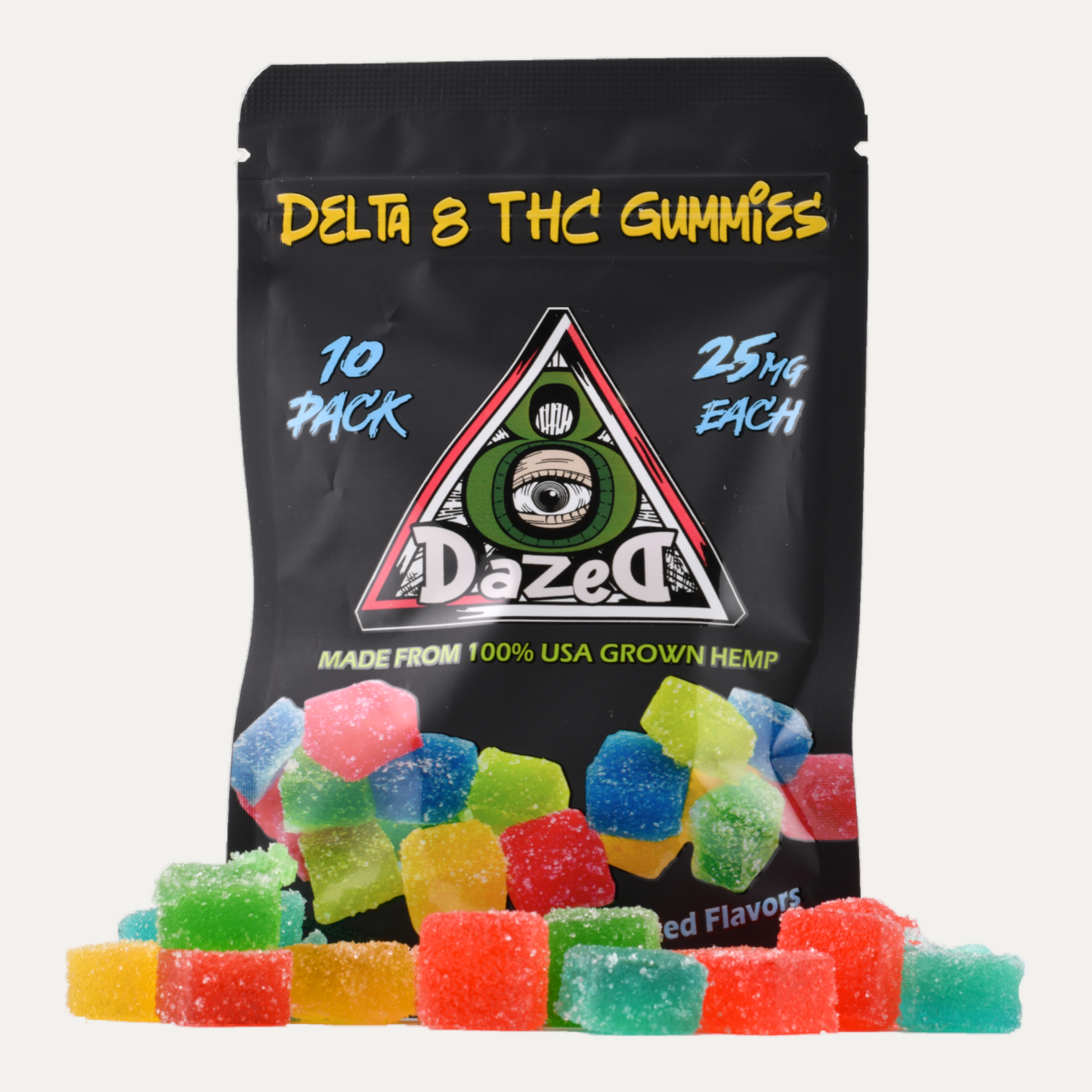 25mg Gummies - D8