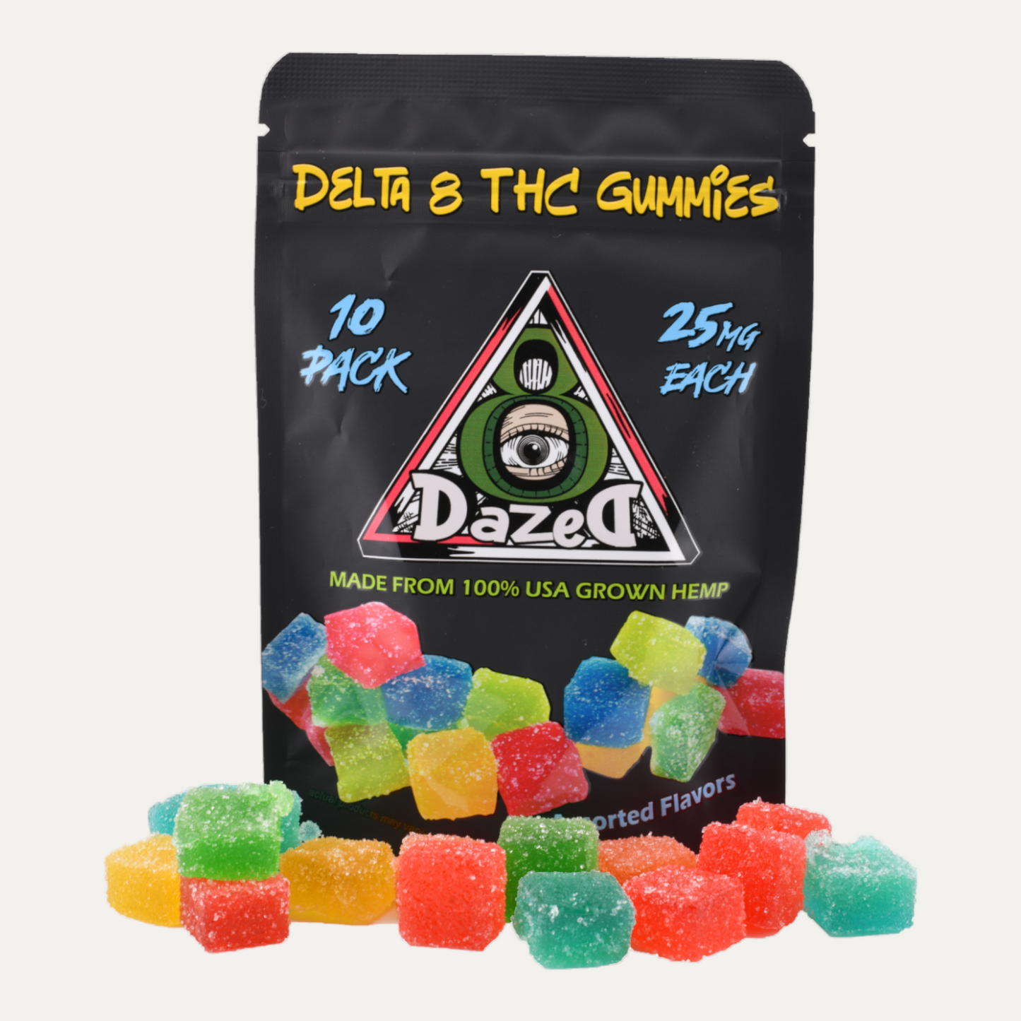 25mg Gummies - D8