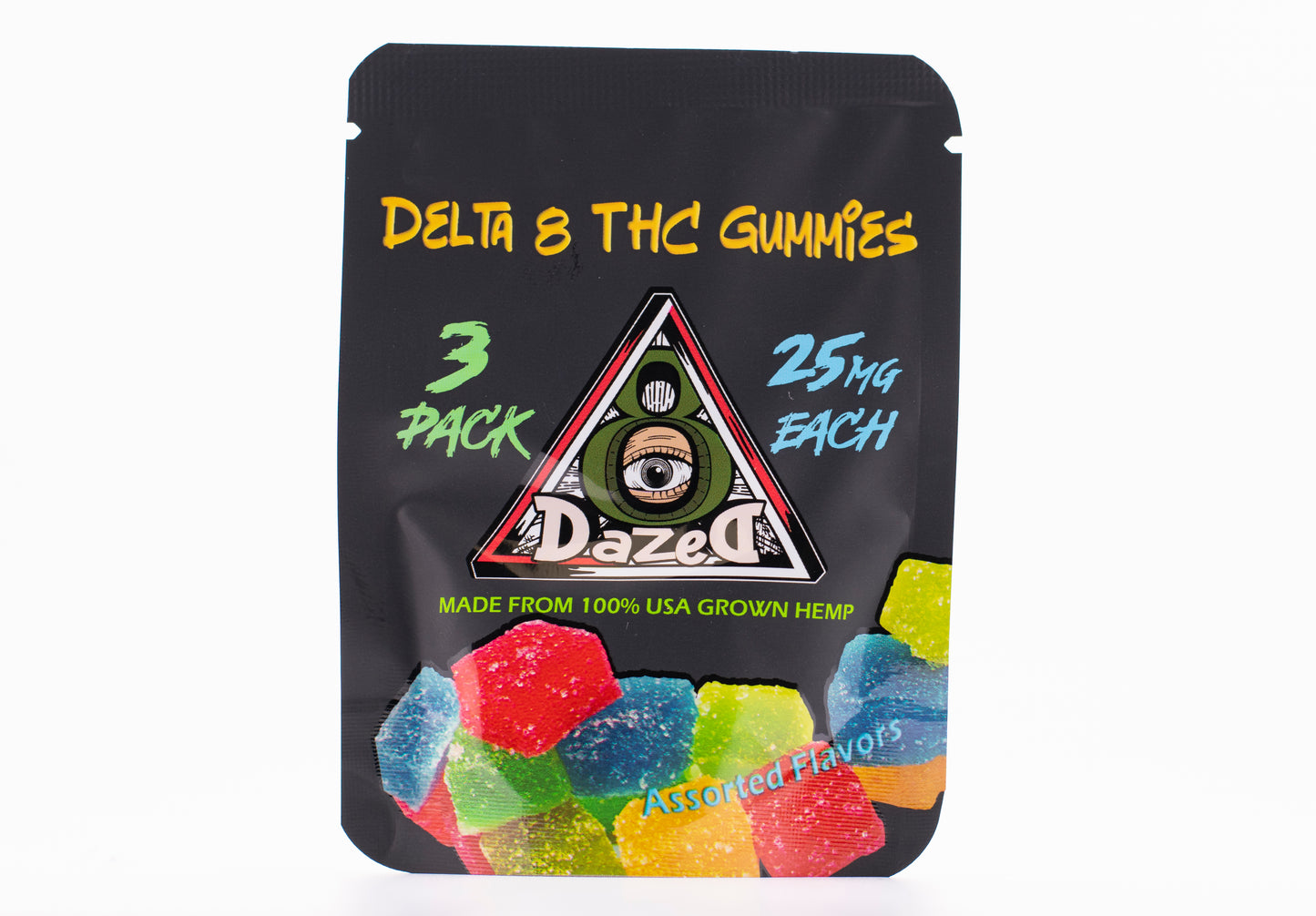 25mg Gummies - D8
