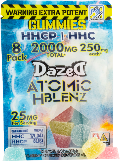 250mg Gummies - Atomic HBlenz