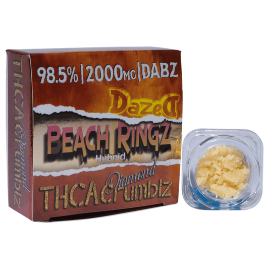 Dazed THC-A Diamond Crumblz Dab - Beach Ringz (2G)